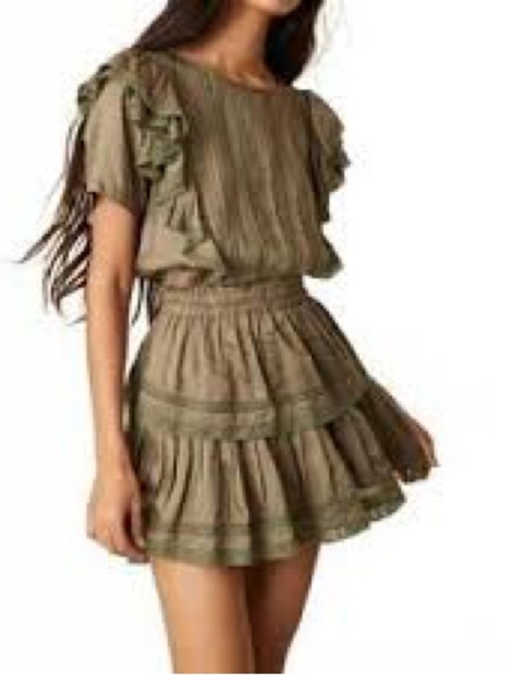 LoveShackFancy Natasha Mini Dress